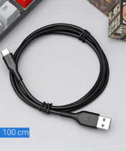 Cáp Type C 1m Playa PMBK2001 Đen